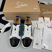 Christian Louboutin Low Top Multi Blue - 3