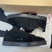 Christian Louboutin Low Top Suede Black  - 5