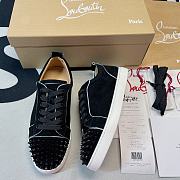 Christian Louboutin Low Top Black Outline - 1