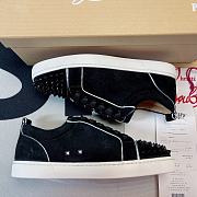 Christian Louboutin Low Top Black Outline - 5