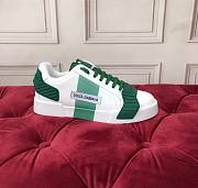 D&G Sneaker White Green - 3