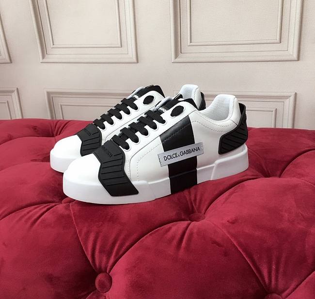 D&G Sneaker Black  White - 1