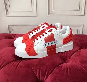 D&G Sneaker Red White