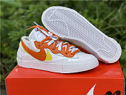 Nike Blazer Low sacai White Magma Orange DD1877-100 - 5