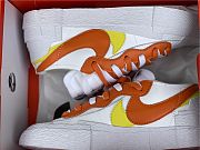 Nike Blazer Low sacai White Magma Orange DD1877-100 - 6