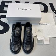 Givenchy Leather Laxtex Band Black Silver BH0002H0UK-008 - 5