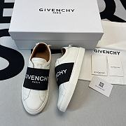 Givenchy Leather Webbing White Black  BH0002H0FU-116 - 1