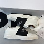 Givenchy Leather Webbing White Black  BH0002H0FU-116 - 5