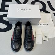 Givenchy Leather Laxtex Band Black Red BH0002H0RX-009 - 4