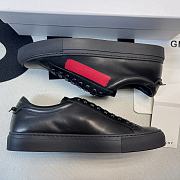 Givenchy Leather Laxtex Band Black Red BH0002H0RX-009 - 3