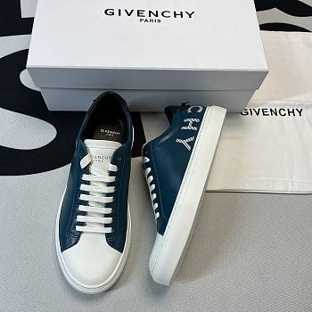 Givenchy Leather Laxtex Band Blue