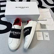 Givenchy Leather Laxtex Band  Black Red White - 1