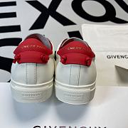 Givenchy Leather Laxtex Band  Black Red White - 3