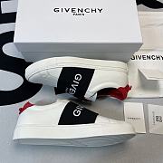 Givenchy Leather Laxtex Band  Black Red White - 4