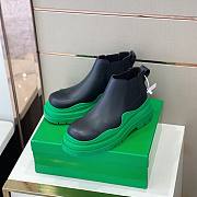 Bottega Boots High Black Green  - 1