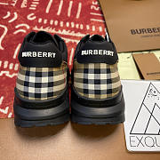 Burberry Vintage Check Leather and Mesh  Black - 2