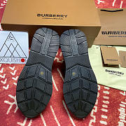 Burberry Vintage Check Leather and Mesh  Black - 5