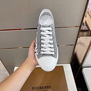 Burberry Logo Print Cotton Canvas Black/White - 4