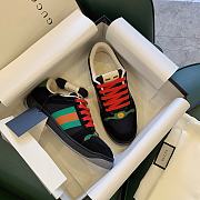 Gucci Screener Black Suede - 2