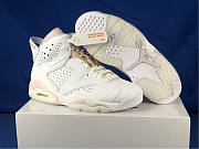 Air Jordan 6 Retro Gold Hoops  DH9696-100 - 4