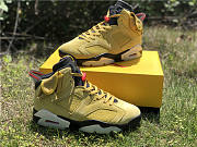 Air Jordan 6 Travis Scott “Yellow Cactus Jack” CN1084-300 - 1