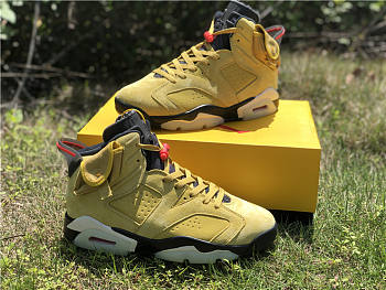 Air Jordan 6 Travis Scott “Yellow Cactus Jack” CN1084-300