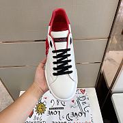 DOLCE & GABBANA  Leather Sneakers Portofino - Multicolor - 2