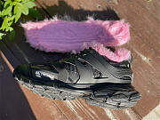 Balenciaga Track Fake Fur Black Pink (W) 668555W3CQ61050 - 3