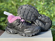 Balenciaga Track Fake Fur Black Pink (W) 668555W3CQ61050 - 6