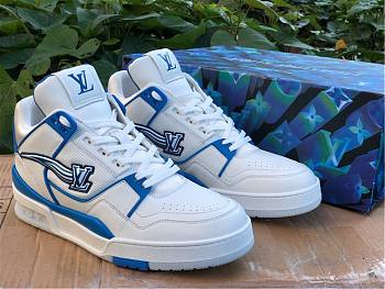 Louis Vuitton Trainer Eclipse Blue White