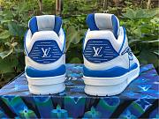 Louis Vuitton Trainer Eclipse Blue White - 2