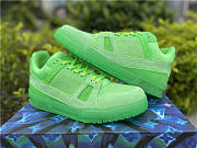 Louis Vuitton Trainer Green Transparent - 4