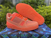 Louis Vuitton Trainer Orange Transparent - 4