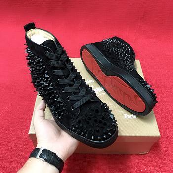 Christian Louboutin  Spike-stud  Black 