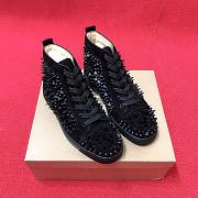 Christian Louboutin  Spike-stud  Black  - 4