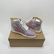 Christian Louboutin High Top Twinkle Pink - 2