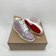 Christian Louboutin High Top Twinkle Pink - 5