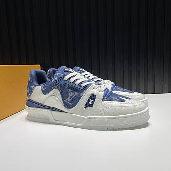 LV Trainer Blue Navy White