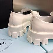 Prada Brushed Leather Loafers White 1D663M_055_F0009_F_055 - 3