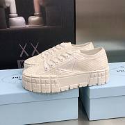 Prada Double Wheel Sequin White - 5