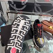 Versace Chain Reaction Sneaker Black Yellow - 3