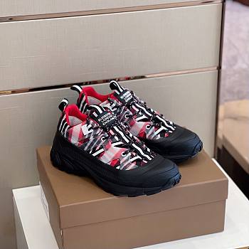 Burberry Arthur Sneakers Red Black