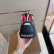 Burberry Arthur Sneakers Red Black - 2