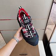 Burberry Arthur Sneakers Red Black - 3