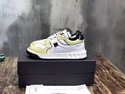 Valentino One Stud Nappa Leather  White Yellow - 1