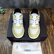 Valentino One Stud Nappa Leather  White Yellow - 2