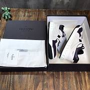 Valentino One Stud Nappa Leather White Purple - 3