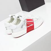 Valentino Garavani Band Leather White Red - 2