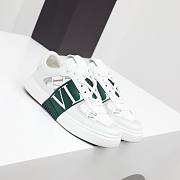 Valentino Garavani Band Leather White Green - 1