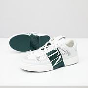 Valentino Garavani Band Leather White Green - 5